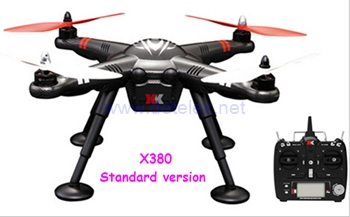XK DETECT X380 Air Dancer Standard 2.4G 4CH Headless brushless motor Gyro RTF RC Quadcopter - Click Image to Close